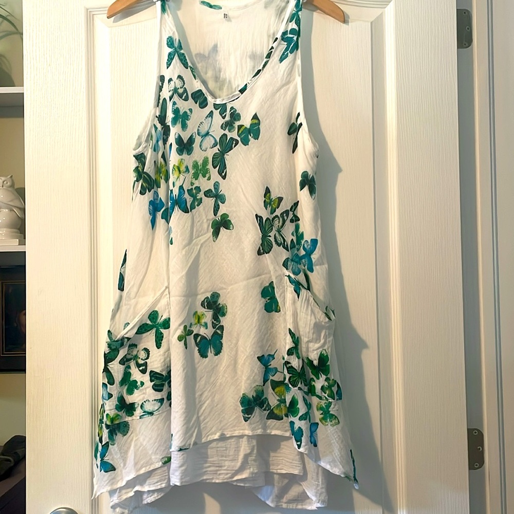 Cotton Butterfly Dress